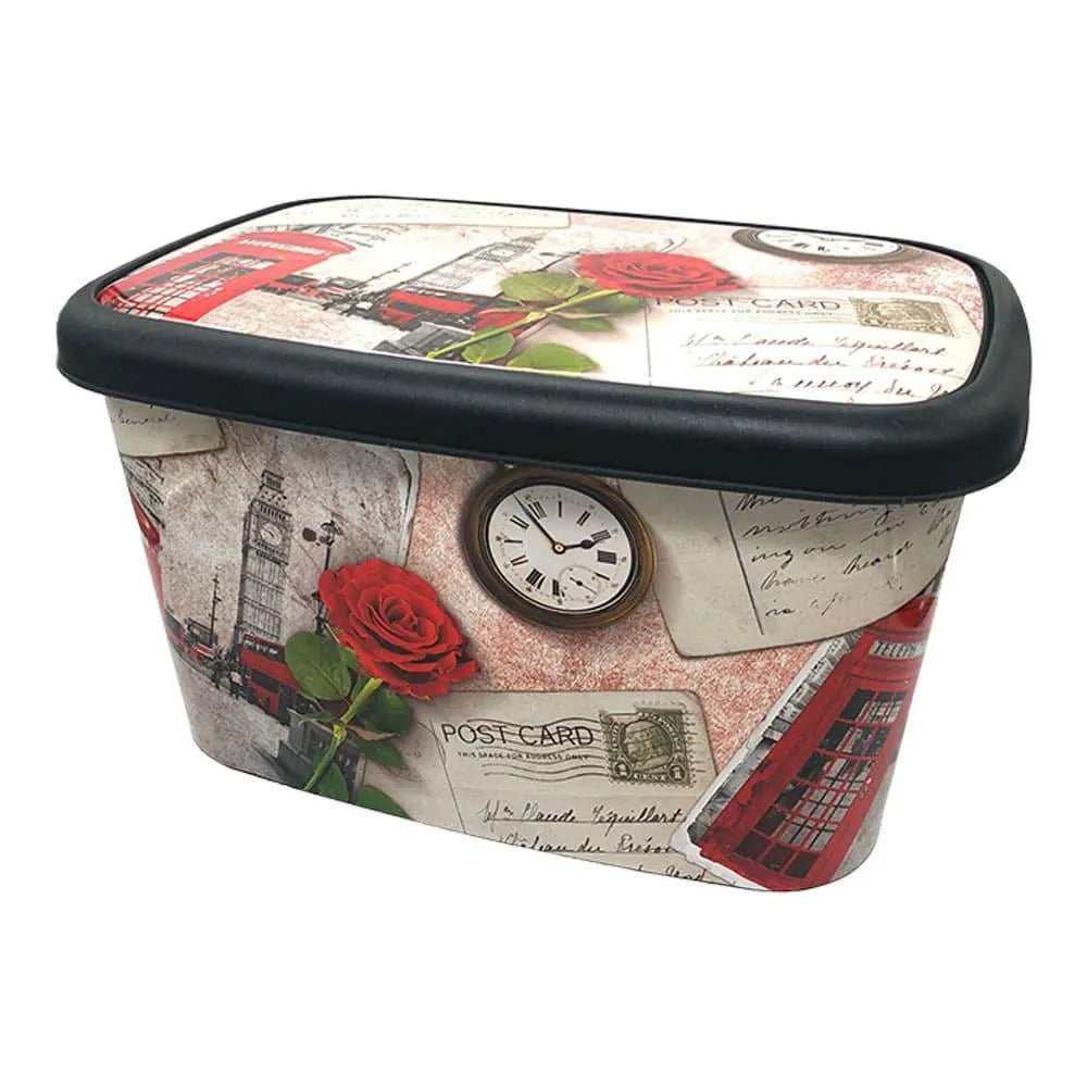 Caja Multiusos Mizan Plastic 12 L - Surtido - Mizan Plastic - Titan.com.pa - 8699015411493