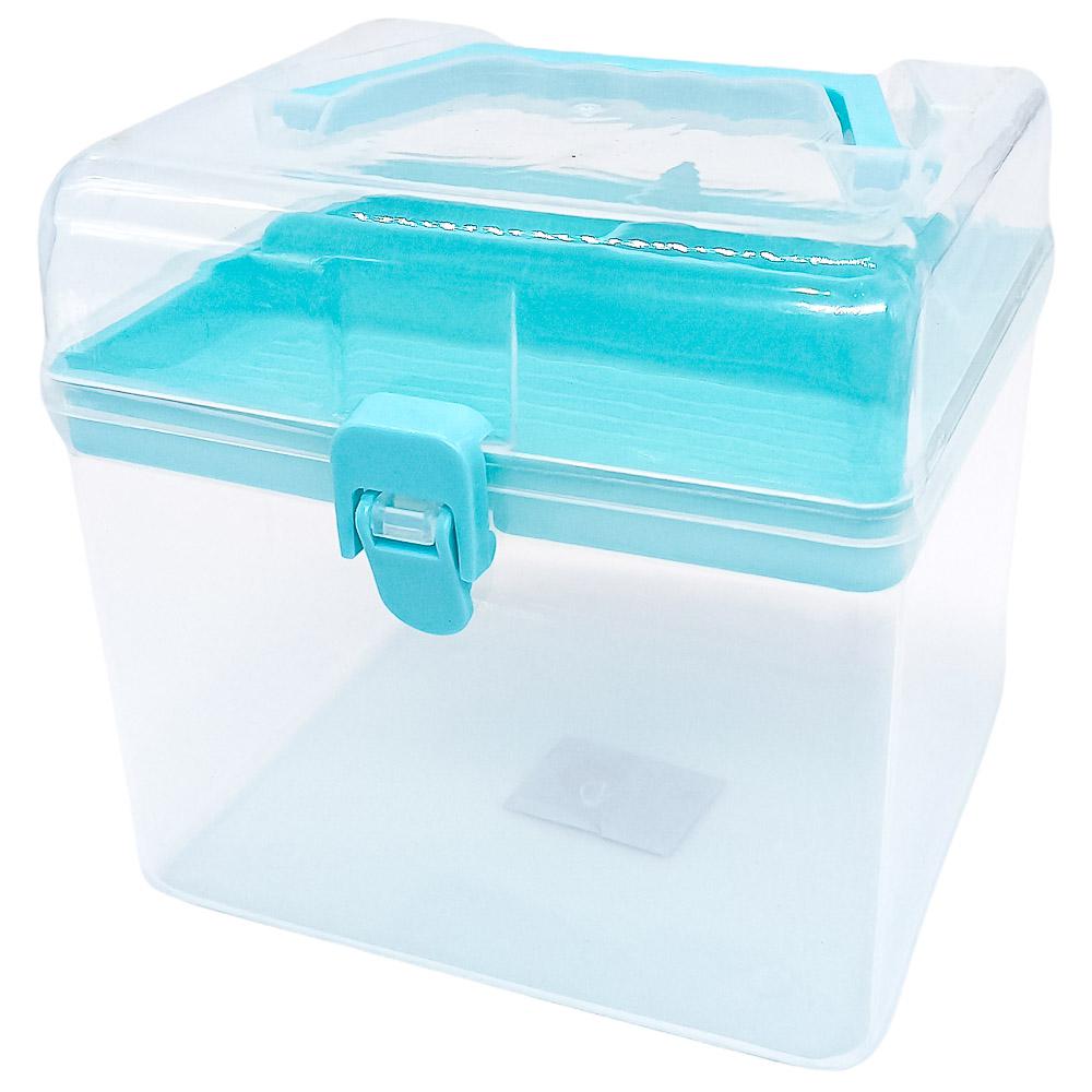 Caja Organizadora Plástica Home Elegance – 16 x 16 x 14 cm / Surtido - Home Elegance - Titan.com.pa - 2100000465101