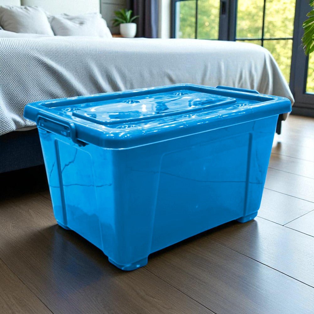 Caja Plástica 50Lt Color Solido / Surtido - Home Elegance - Titan.com.pa - 2100000701407