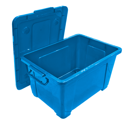 Caja Plástica 50Lt Color Solido / Surtido - Home Elegance - Titan.com.pa - 2100000701407