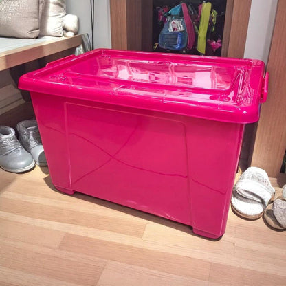 Caja Plástica 90Lt Color Sólido - Surt - Home Elegance - Titan.com.pa - 2100000101498