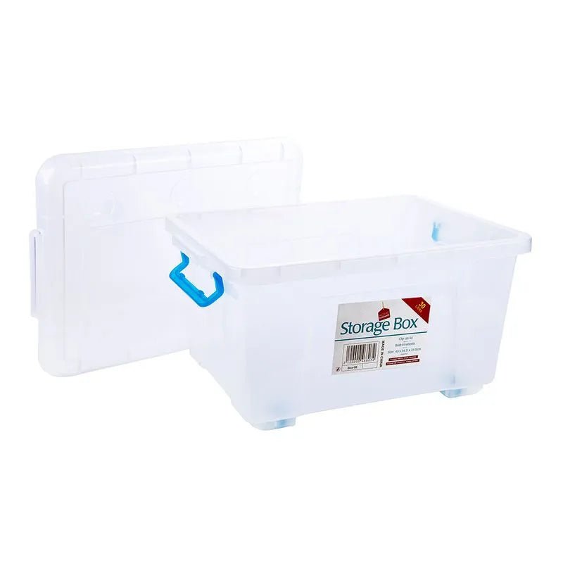 Caja Plástica Con Tapa Home Elegance 30 L - Home Elegance - Titan.com.pa - 2100000468072