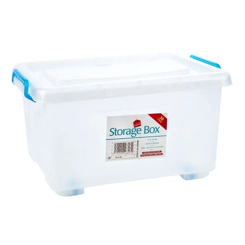 Caja Plástica Con Tapa Home Elegance 30 L - Home Elegance - Titan.com.pa - 2100000468072