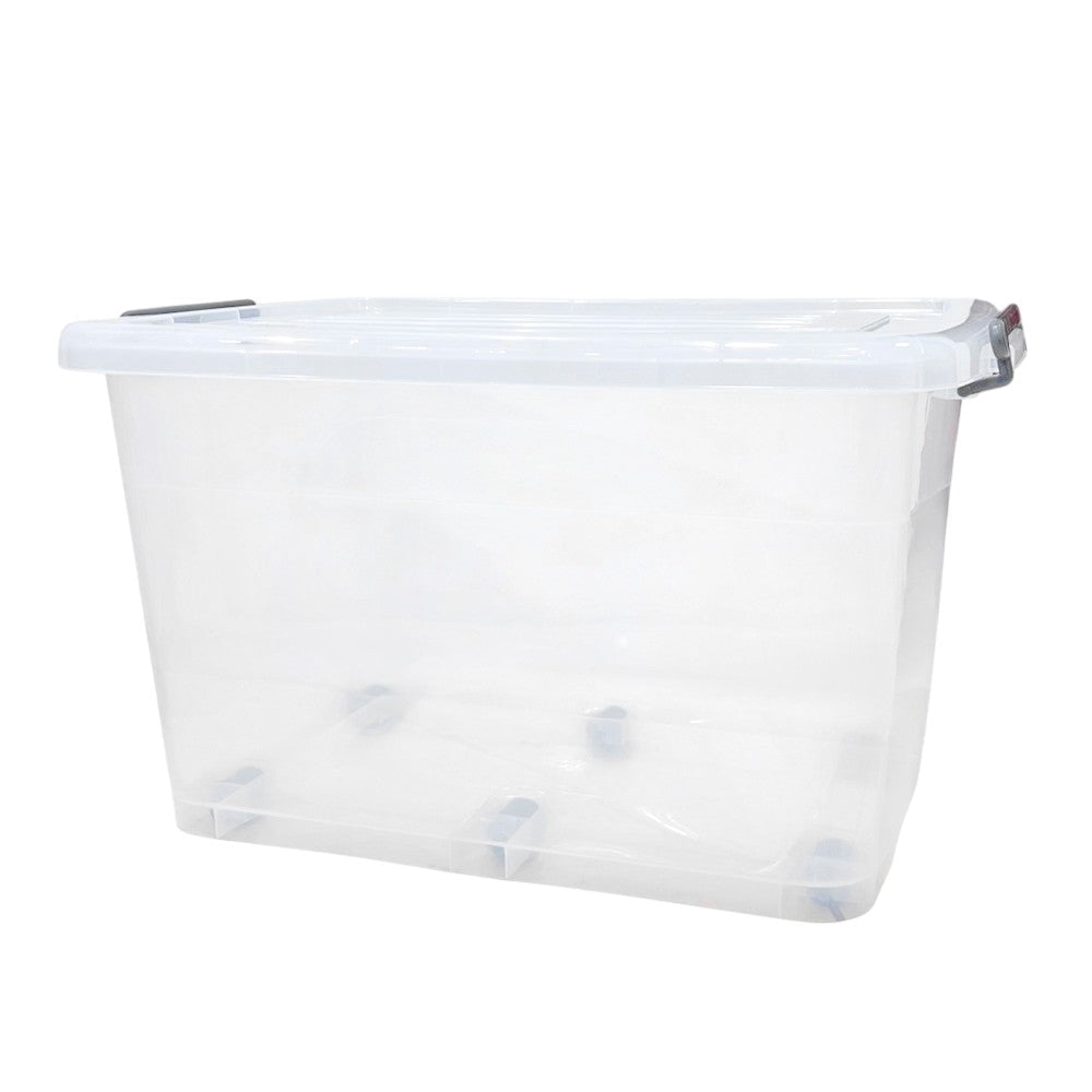 Caja Plástica Home Elegance de 75 Litros / Trasparente / Multiuso - Home Elegance - Titan.com.pa - 6290000135305