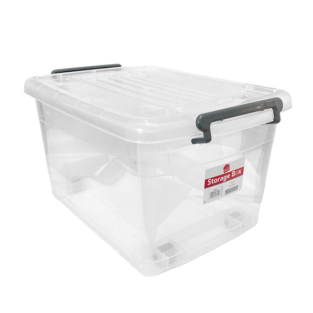 Caja Plástica Multiuso 55 Litros / Transparente / Home Elegance - Home Elegance - Titan.com.pa - 2100001502478