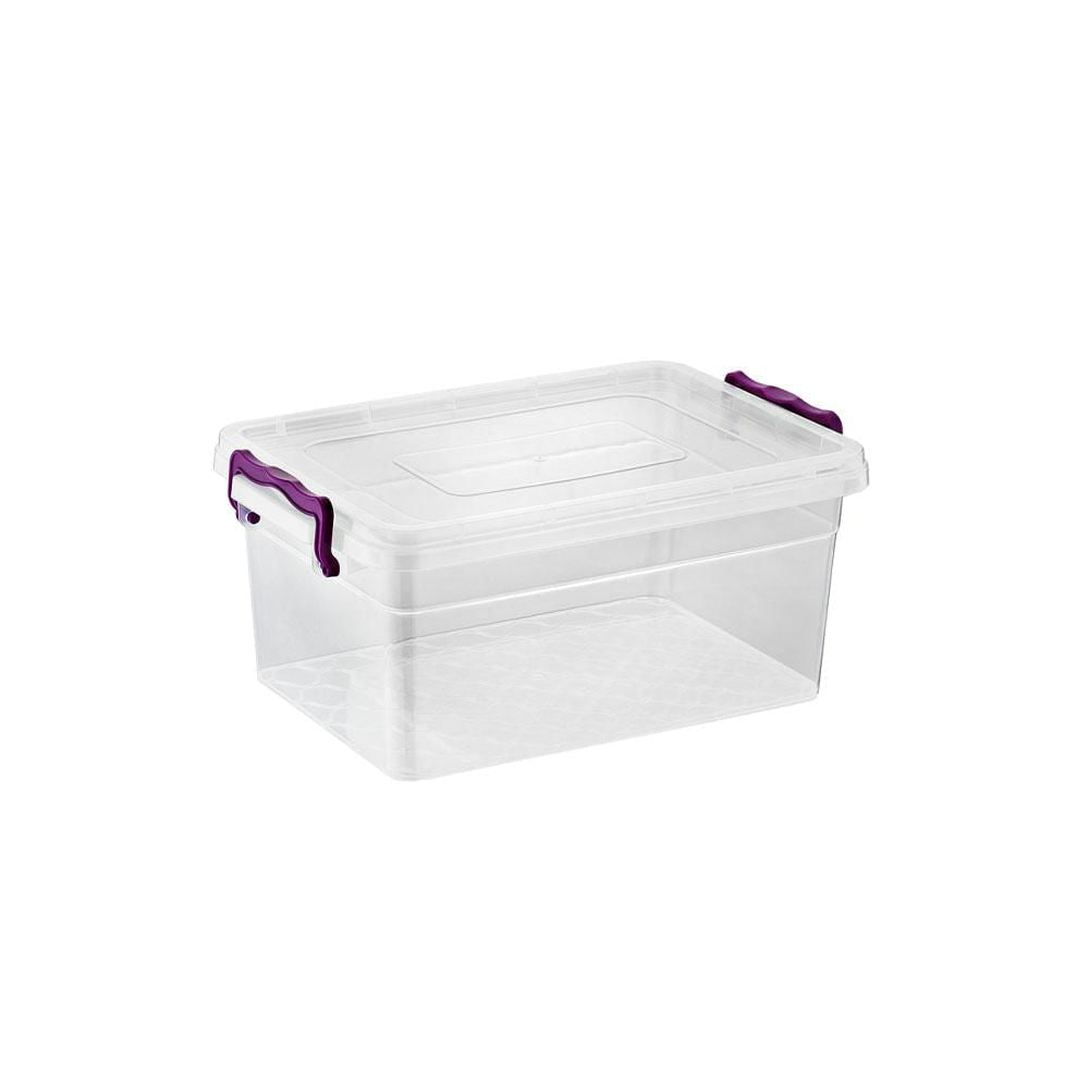 Caja Plástica Multiuso Asude Plastik Transparente 2 L