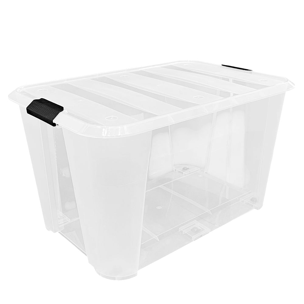 Caja Plástica Multiuso Home Elegance / 90 Litros / Clear - Home Elegance - Titan.com.pa - 2100001716103