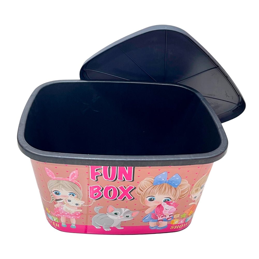 Caja Plástica Multiuso Mizan Plastic / 50 Litros / Surtido - Mizan Plastic - Titan.com.pa - 8699015411851