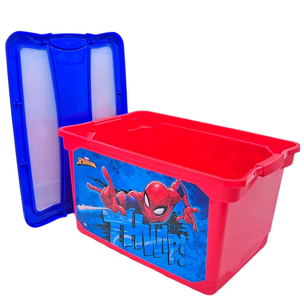 Caja Plástica Multiuso Spider-Man Disney - 65 Litros - Disney - Titan.com.pa - 7703036164700