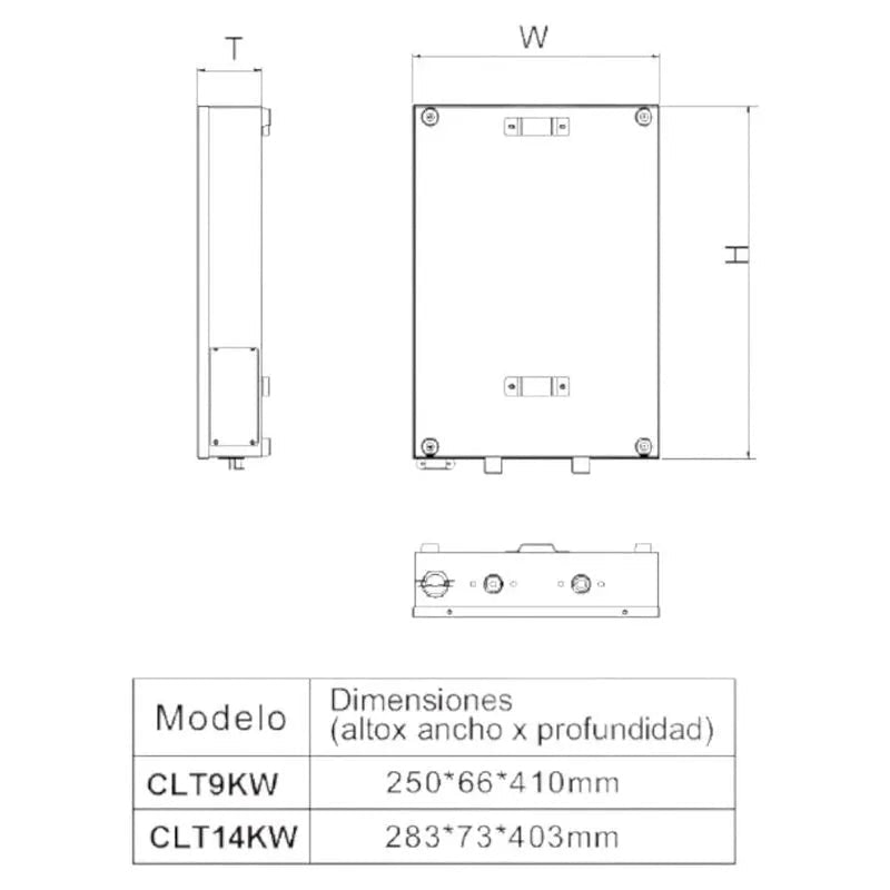 Calentador de Agua Drija Eléctrico 21.5 Litros/14KW - Drija - Titan.com.pa - 735745673225
