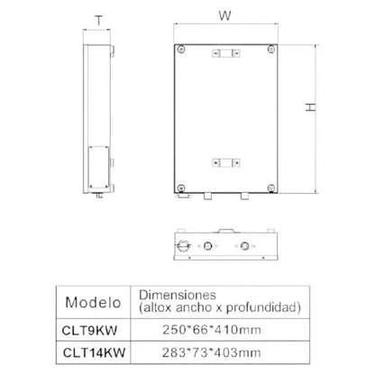 Calentador de Agua Drija Eléctrico 21.5 Litros/14KW - Drija - Titan.com.pa - 735745673225