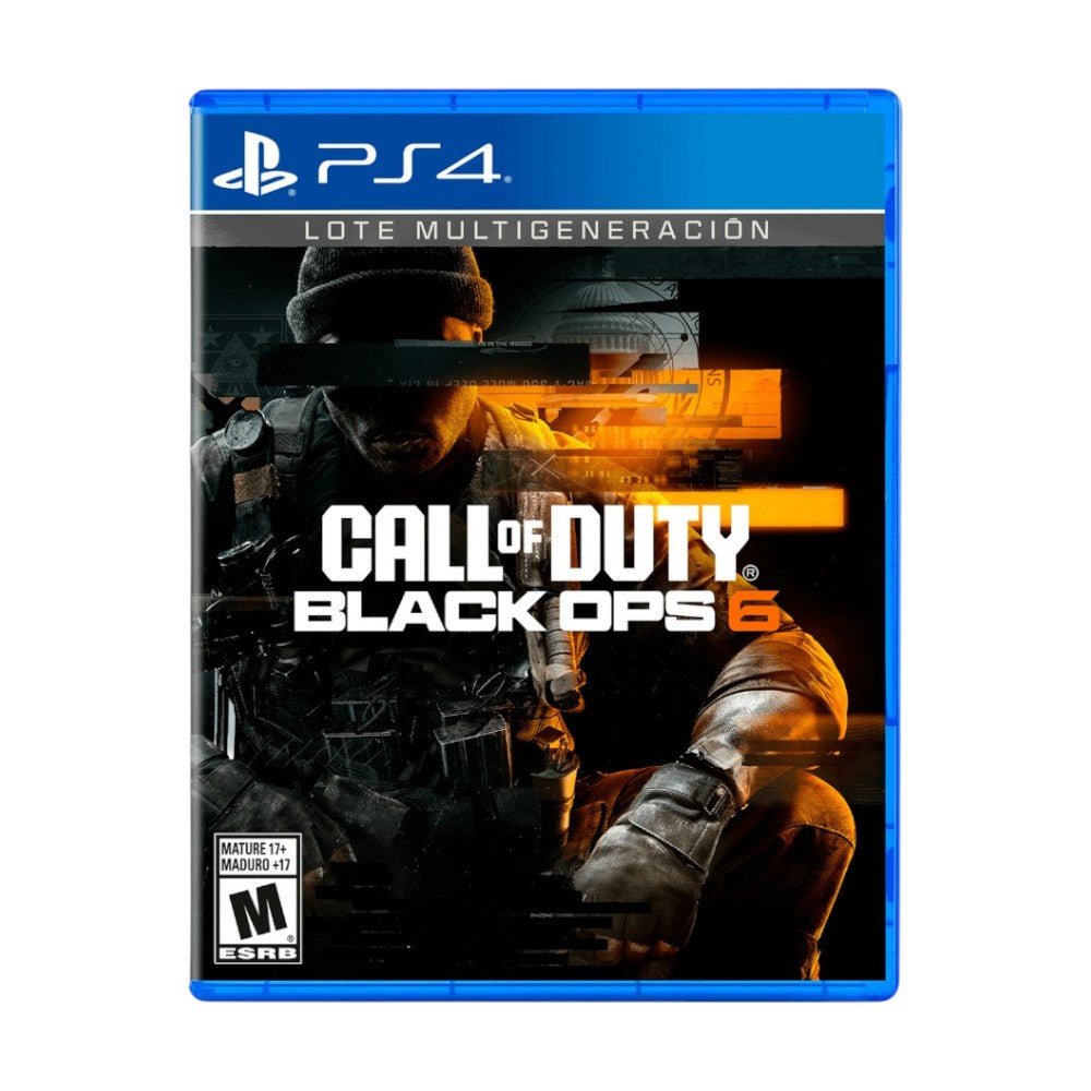 Call of Duty: Black Ops 6 para PS4 un juego de combate fluido, campaña intensa y también multijugador en línea, en Titán Panamá.