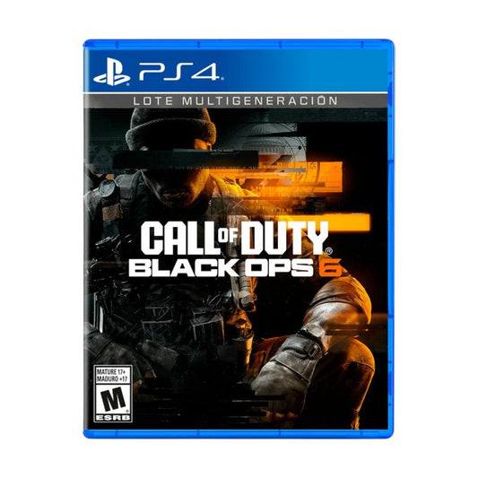 Call of Duty: Black Ops 6 para PS4 un juego de combate fluido, campaña intensa y también multijugador en línea, en Titán Panamá.