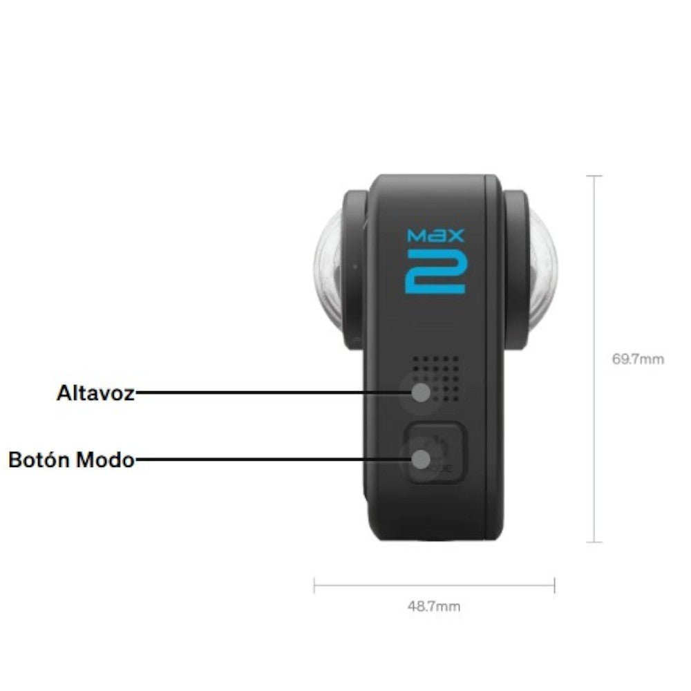 Cámara de Acción GoPro Max2 / Sumergible - GoPro - Titan.com.pa - 810116384174