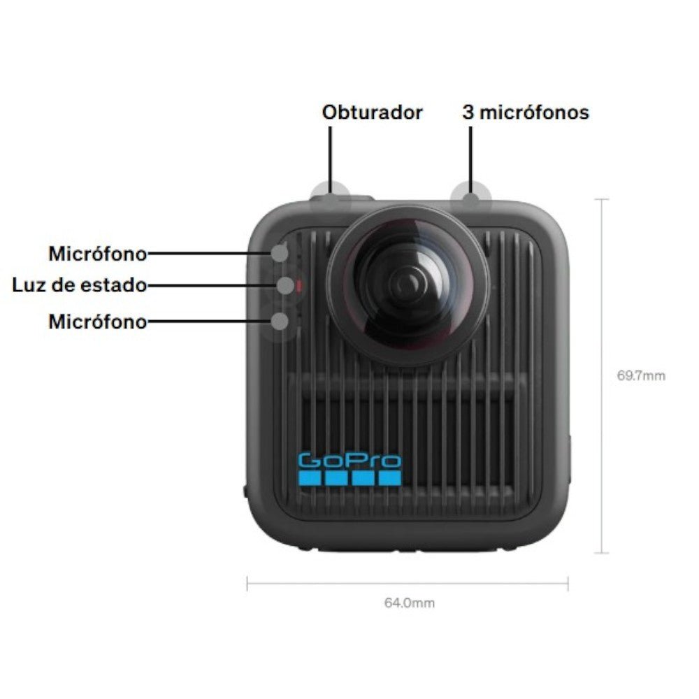 Cámara de Acción GoPro Max2 / Sumergible - GoPro - Titan.com.pa - 810116384174