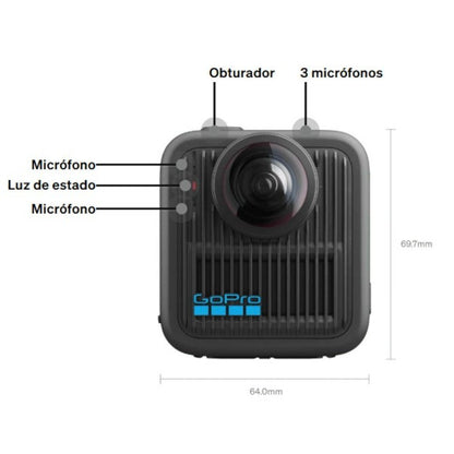 Cámara de Acción GoPro Max2 / Sumergible - GoPro - Titan.com.pa - 810116384174