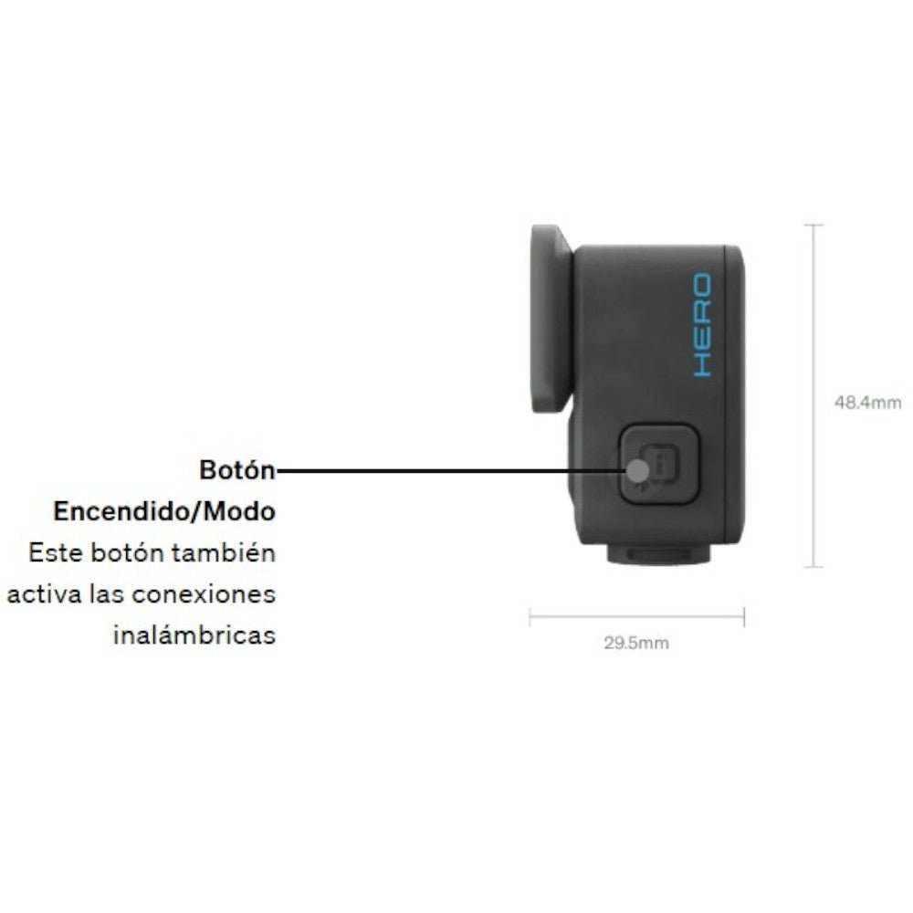 Cámara de Acción Lit Hero GoPro / Pocket Size 4K - GoPro - Titan.com.pa - 810116384129