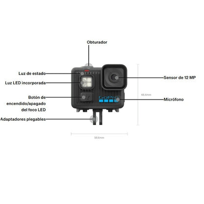 Cámara de Acción Lit Hero GoPro / Pocket Size 4K - GoPro - Titan.com.pa - 810116384129