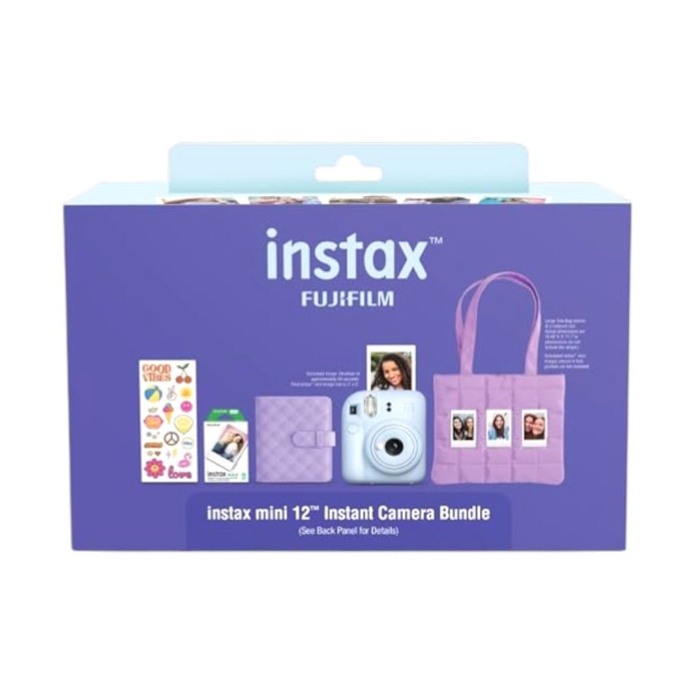 Cámara Fujifilm Instax Mini 12 / Pastel Blue / Kit Completo - Fujifilm - Titan.com.pa - 074101213041