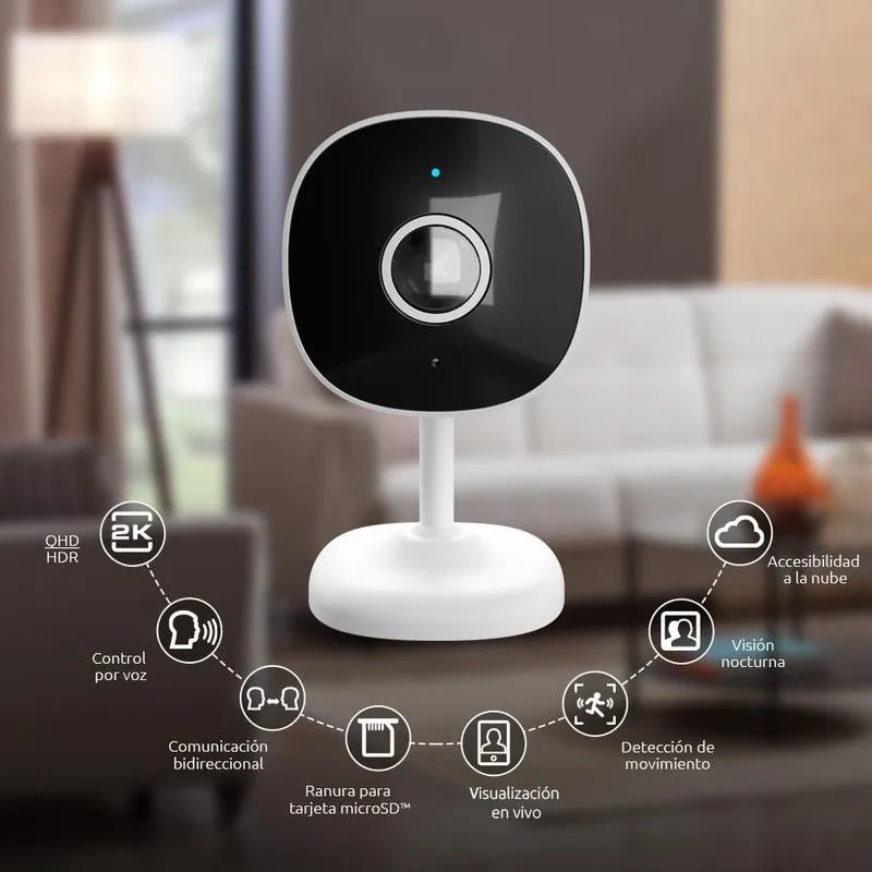 Cámara Inteligente Nexxt Solutions Con Wi-Fi Para Interior - Nexxt Solutions - Titan.com.pa - 798302057623