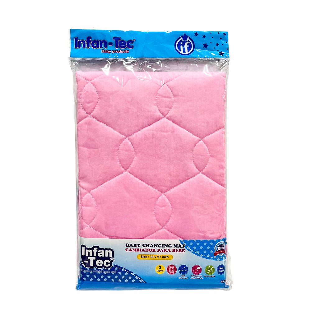 Cambiador Impermeable Para Bebé Infan-Tec / 45 cm x 68 cm / Surtido - Infan-Tec - Titan.com.pa - 7453095647194