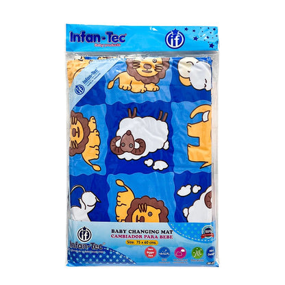 Cambiador Impermeable Para Bebé Infan-Tec / 75 cm x 65 cm / Surtido - Infan-Tec - Titan.com.pa - 7453095647668