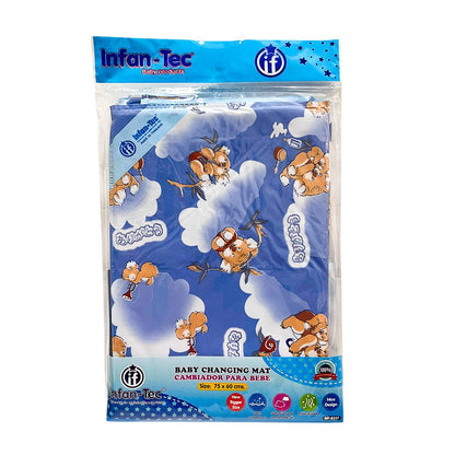 Cambiador Impermeable Para Bebé Infan-Tec / 75 cm x 65 cm / Surtido - Infan-Tec - Titan.com.pa - 7453095647668