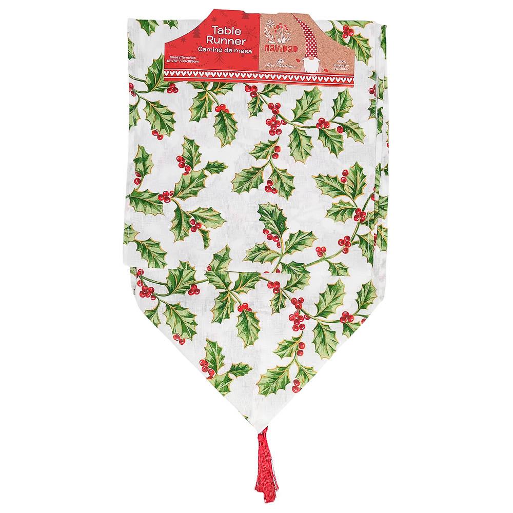 Camino de Mesa Navideño Miro Christmas de 13'' x 72''