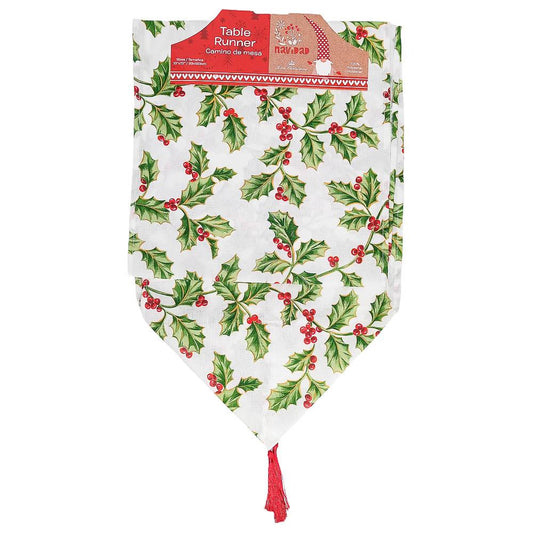Camino de Mesa Navideño Miro Christmas de 13'' x 72''