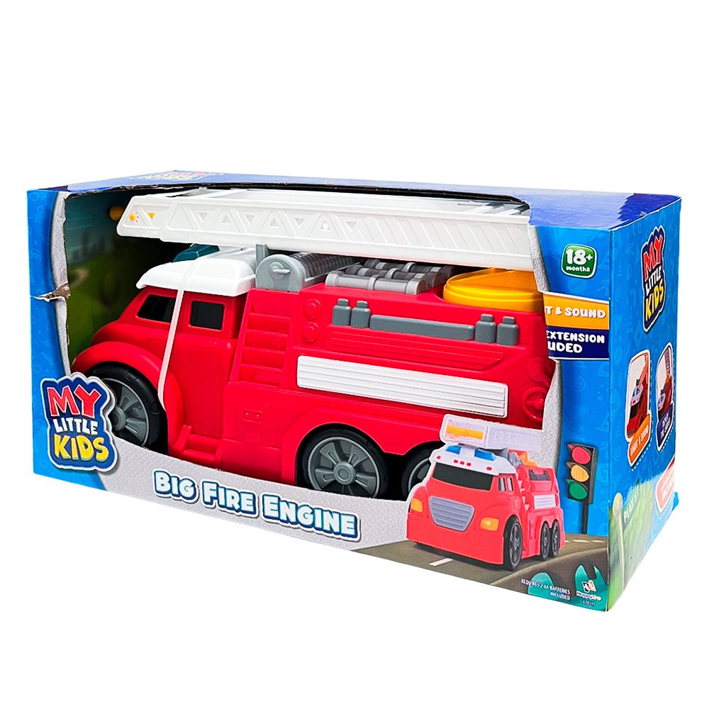 Camión Bomberos c/Luz y Sonido - My Little Kids - Titan.com.pa - 2150301967026