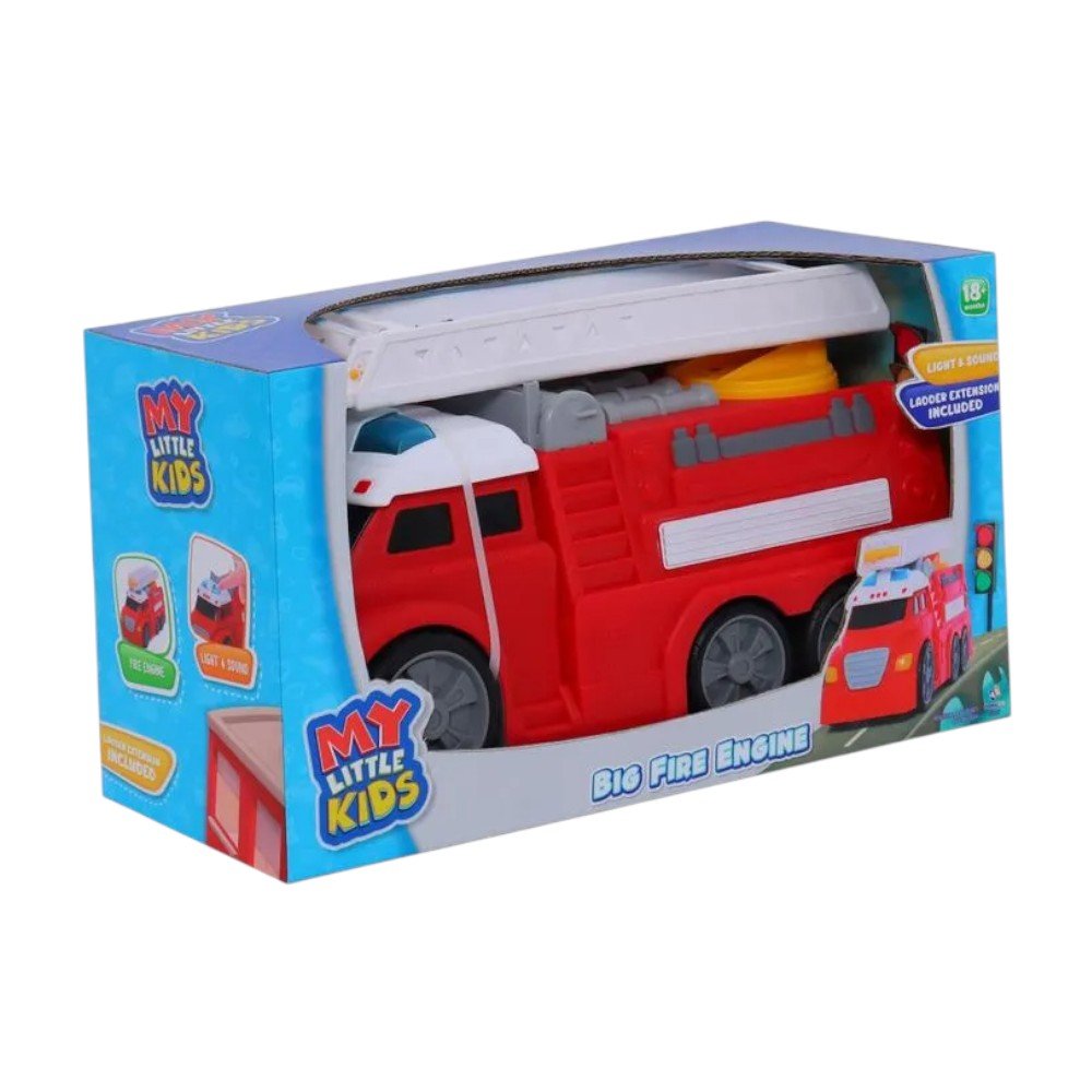 Camión Bomberos c/Luz y Sonido - My Little Kids - Titan.com.pa - 2150301967026
