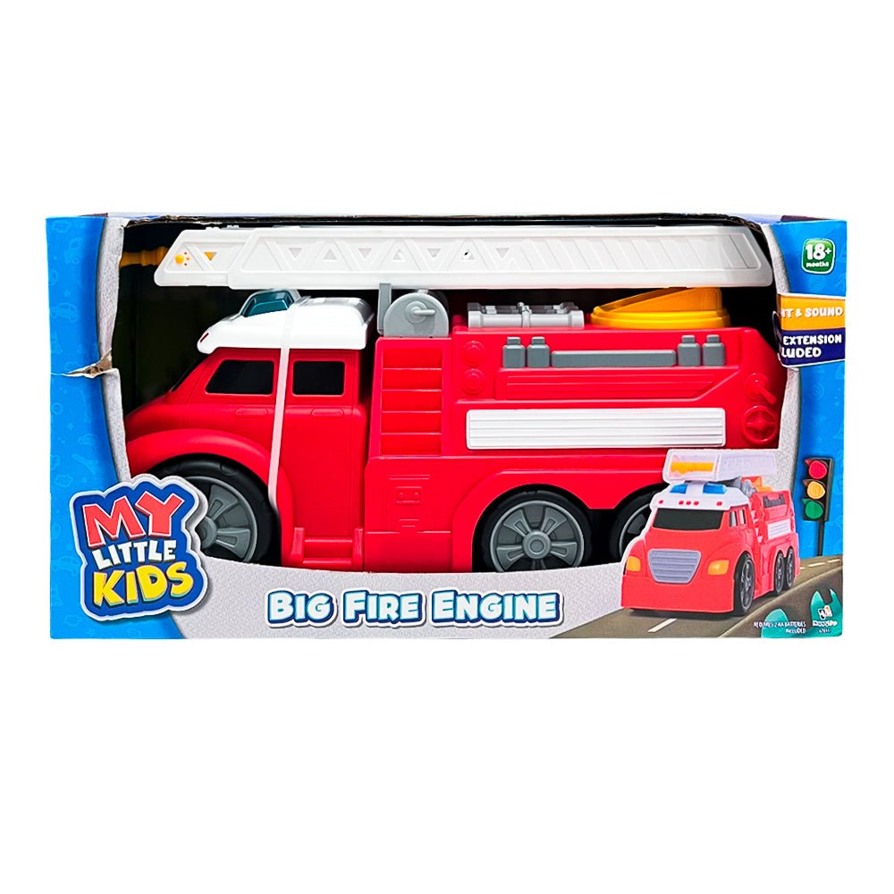 Camión Bomberos c/Luz y Sonido - My Little Kids - Titan.com.pa - 2150301967026