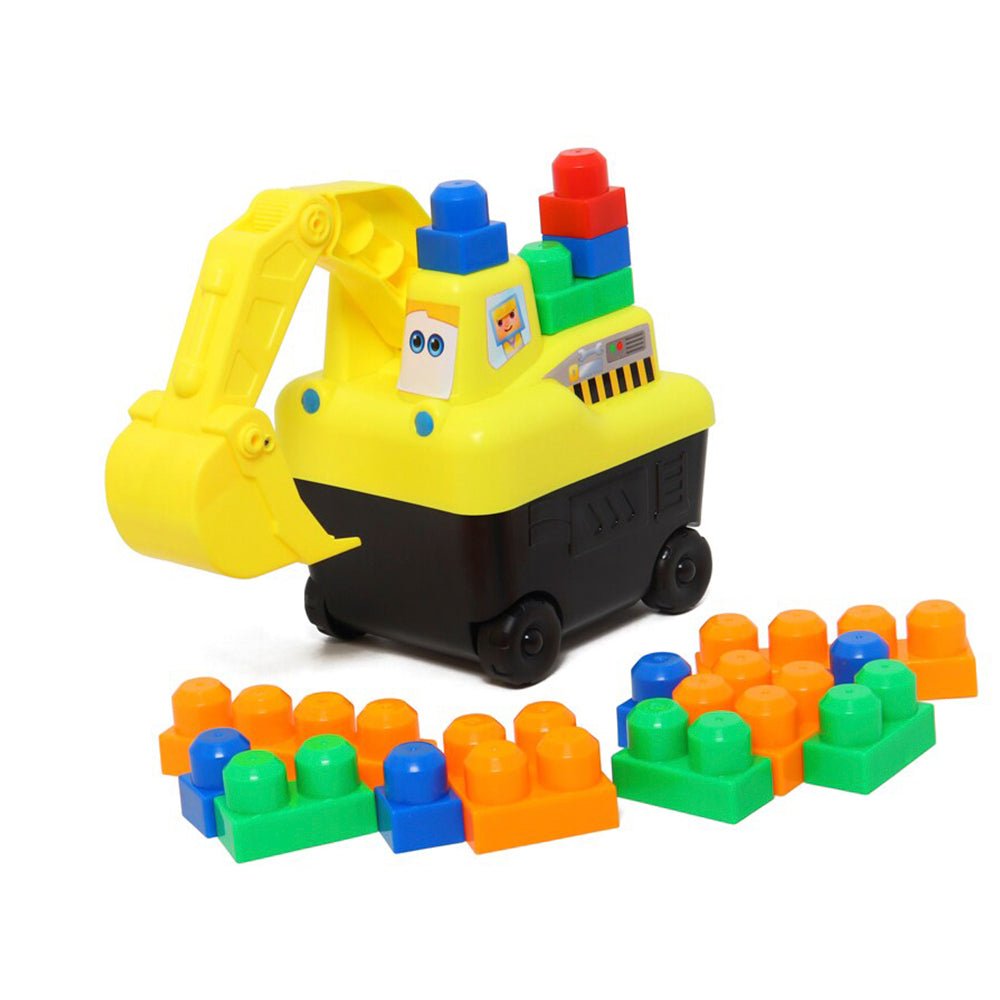 Camión Excavador con Bloques - Build Me Up Maxi - Titan.com.pa - 2100000049172