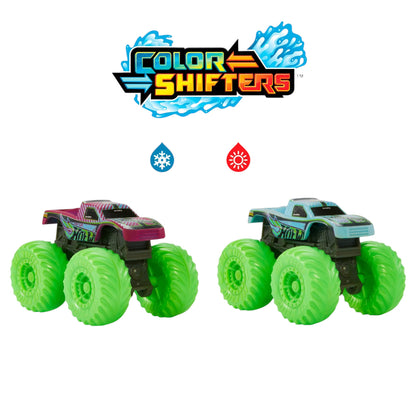 Camión Monstruo Hot Wheels 1:64 Cambio de Color – Surtido - Hot Wheels - Titan.com.pa - 194735059850