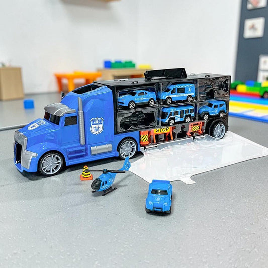 Camión Remolque Policía con Accesorios - Star Toys - Titan.com.pa - 2100000133031