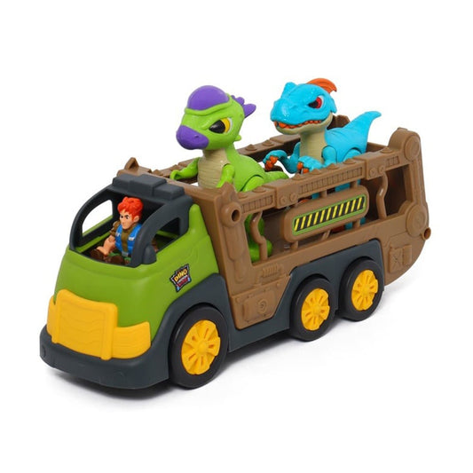 Camión Transportador con 2 Dinosaurios / Dino Kids - Dino Troop Kids - Titan.com.pa - 2100000561650