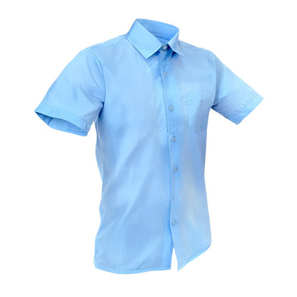 Camisa Celeste Escolar Durex / Manga Corta / Talla 16 - Durex - Titan.com.pa - 7453000646779
