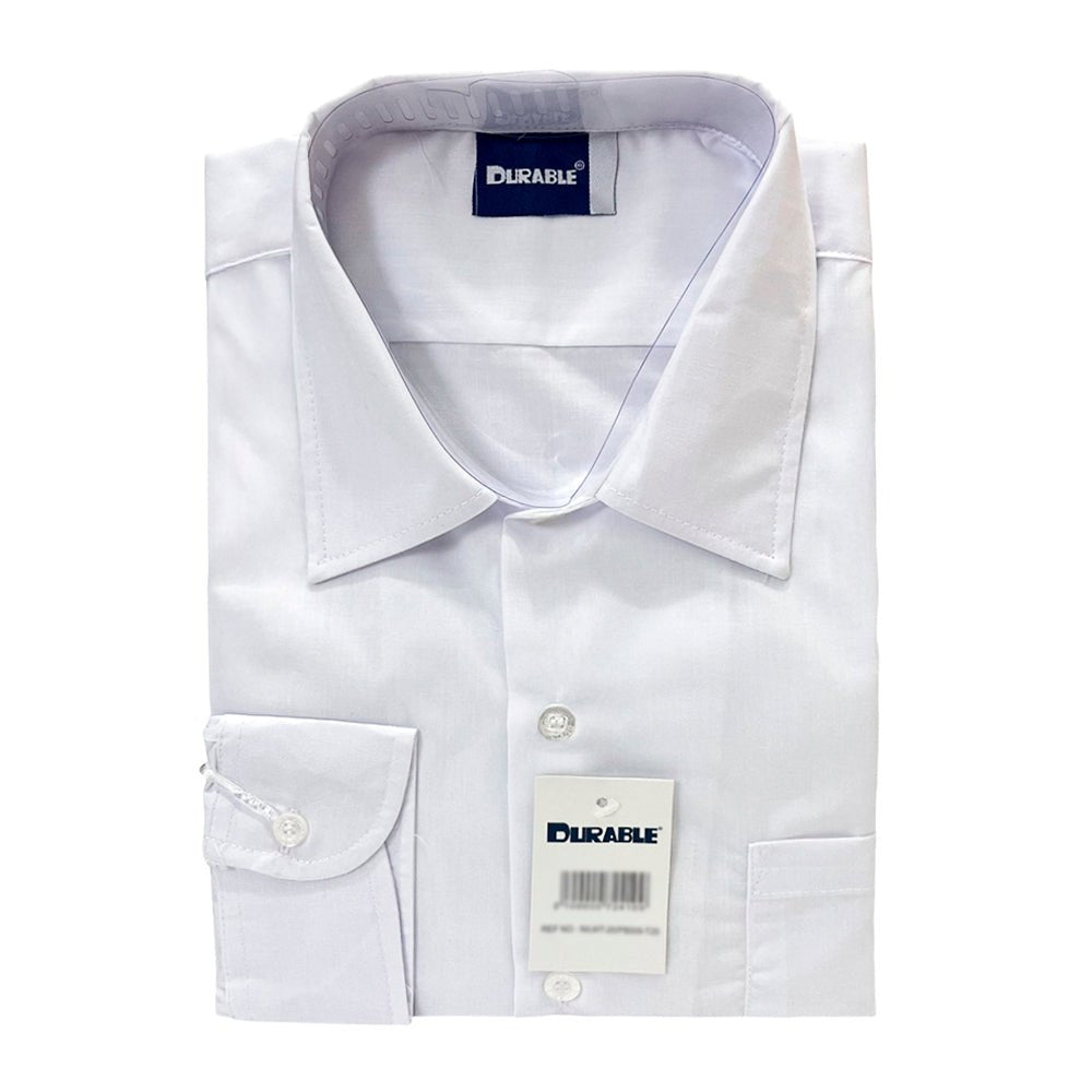 Camisa Escolar Blanca Durable / Manga Larga / Talla 18 - Durable - Titan.com.pa - 2100000540853