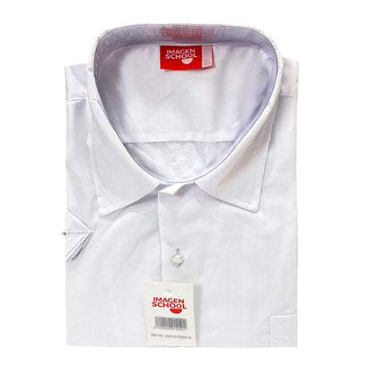 Camisa Escolar Blanca Imagen School / Manga Corta / Talla M - Imagen School - Titan.com.pa - 2100000240906
