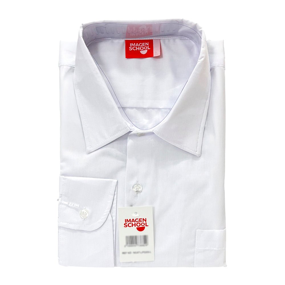Camisa Escolar Blanca Imagen School / Manga Larga / Talla 20 - Imagen School - Titan.com.pa - 2100000975488