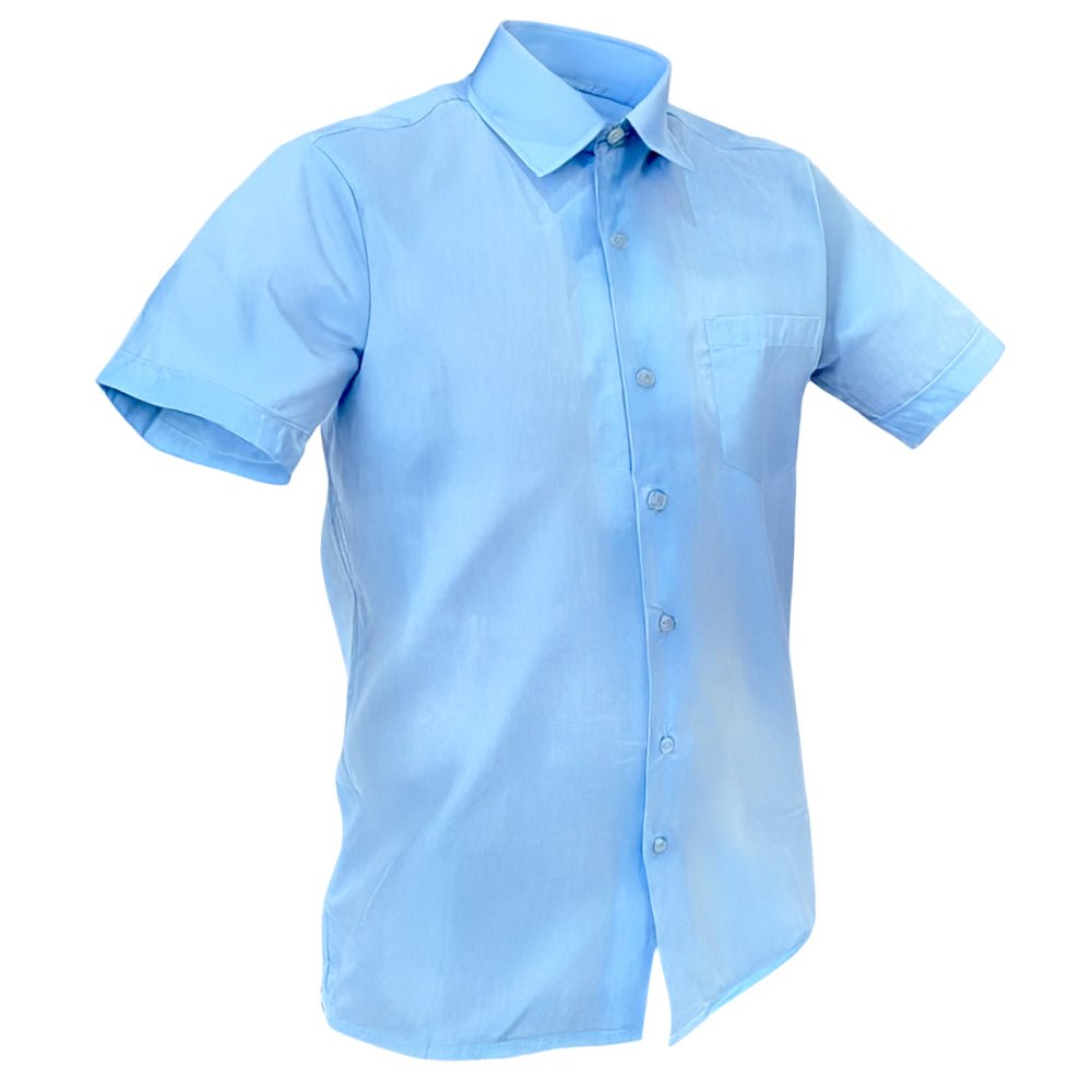 Camisa Escolar Celeste Imagen School / Manga Corta / Talla XL - Imagen School - Titan.com.pa - 2100000853144