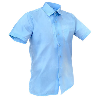Camisa Escolar Celeste Imagen School / Manga Corta / Talla XL - Imagen School - Titan.com.pa - 2100000853144