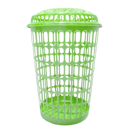 Canasta Plástica C/Tapa Tulipán Grande Surtido - Urpi Plast - Titan.com.pa - 7750497670318