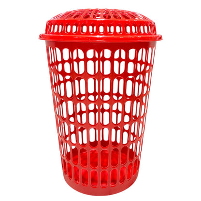 Canasta Plástica C/Tapa Tulipán Grande Surtido - Urpi Plast - Titan.com.pa - 7750497670318