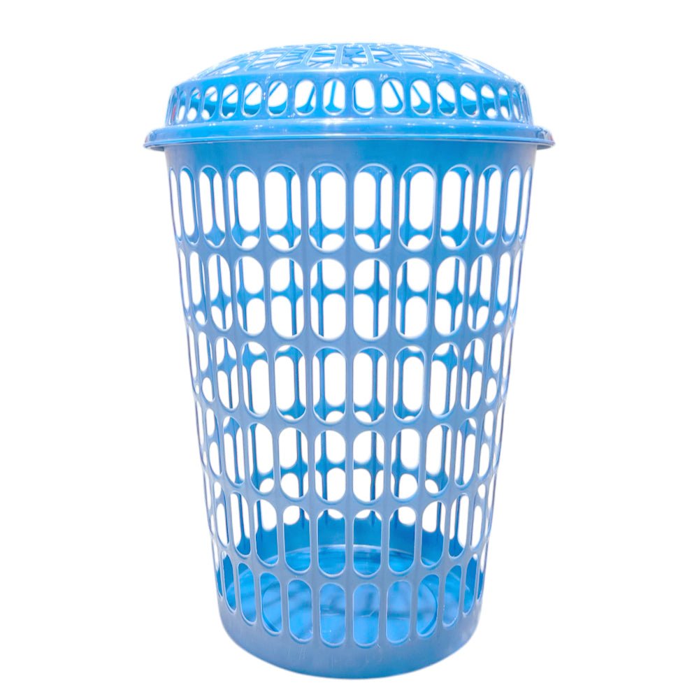 Canasta Plástica C/Tapa Tulipán Grande Surtido - Urpi Plast - Titan.com.pa - 7750497670318