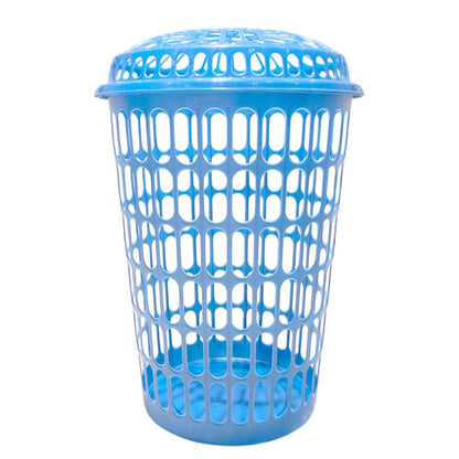 Canasta Plástica C/Tapa Tulipán Grande Surtido - Urpi Plast - Titan.com.pa - 7750497670318