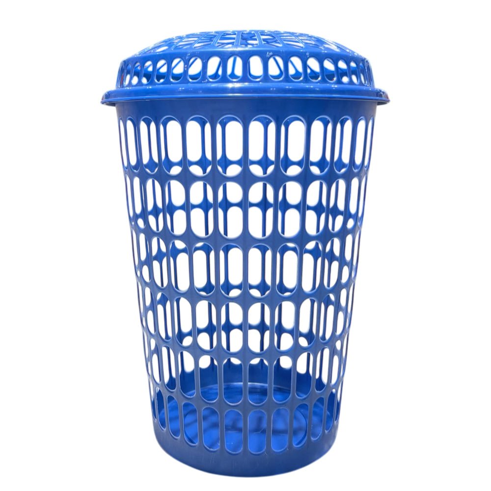 Canasta Plástica C/Tapa Tulipán Grande Surtido - Urpi Plast - Titan.com.pa - 7750497670318