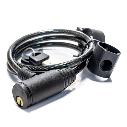 Candado GF Cable Espiral Con Llave Para Bicicleta 80 cm