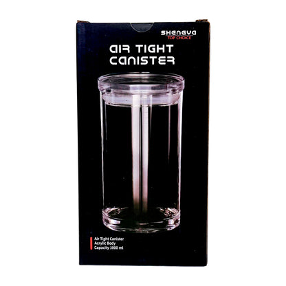 Canister acrílico transparente grande Home Elegance S18985