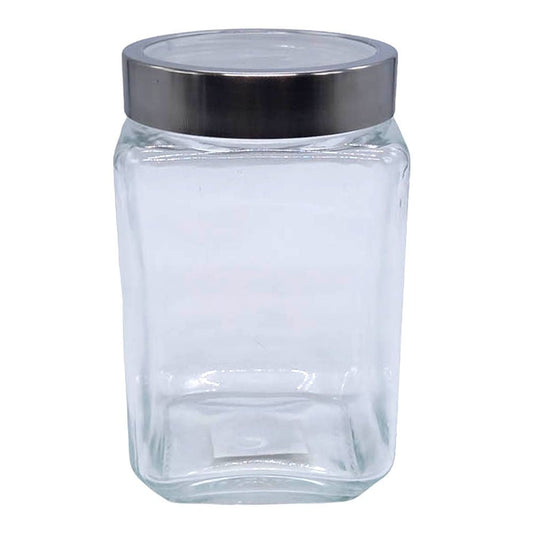 Canister de Vidrio Con Tapa Homestar 18 cm x 11 cm